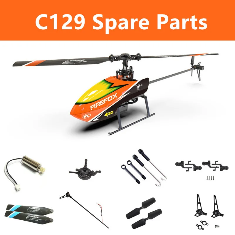 Spare Parts List for FIREFOX C - Rc Helicopter Coaxial recension och pris