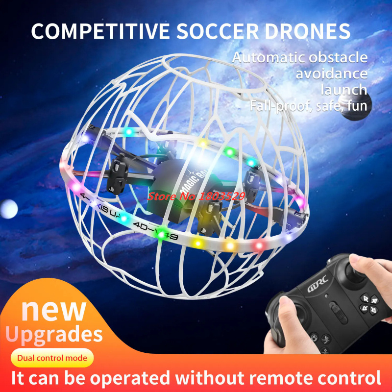 RC Dron Full Protection Footba - Rc Helicopter Gas recension och pris