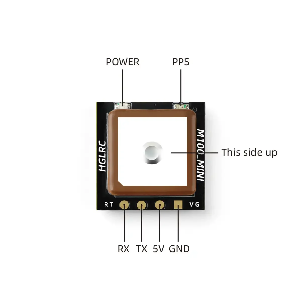 HGLRC M100 MINI GPS Module M10 - Rc Helicopter Parts recension och pris